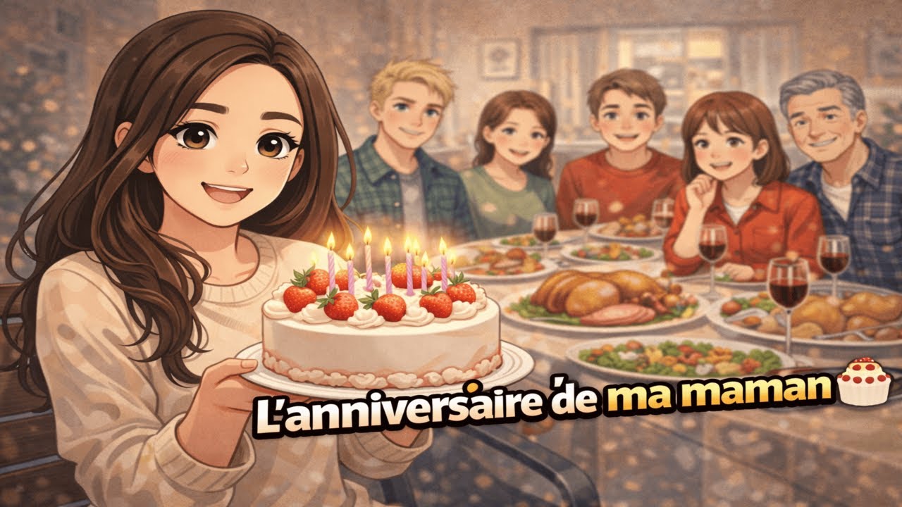 Surprise d’anniversaire pour ma MAMAN🥳