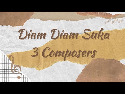 Lirik Lagu - Diam Diam Suka ~ 3 Composers - [Zona Cinta Musik] - YouTube