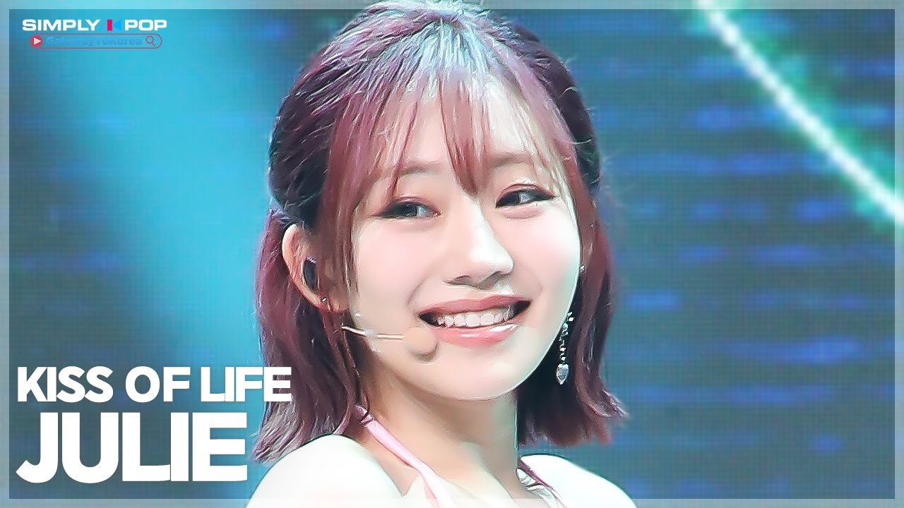 [플리캠 4K] KISS OF LIFE JULIE 'k bye' (키스오브라이프 쥴리 직캠) l Simply K-Pop GateWayToKorea
