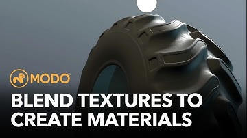Create Materials Fast by Blending Textures from Three Axes | TriPlanar Mapping Tutorial in Modo