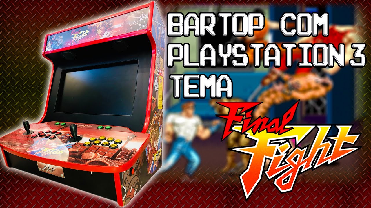 Jogos de Fliperama no seu PS3 Com Controle de Arcade no Playstation 3 