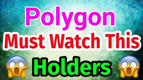 Polygon to Moon || Polygon Price Prediction! Polygon Today Update
