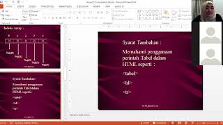 Pemrograman Web 1 Materi Array Kelas SKP18 2
