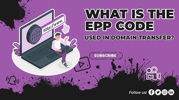 What is the EPP Code Used in Domain Transfer?
