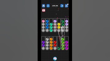 Lv 398 (??? ver.) Ball Sort Puzzle - Color Game / 顏色分類遊戲 / ボールソーティングパズル (Guru Game)  #ballsortpuzzle