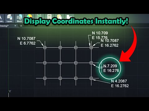 AutoCAD Secrets: How to Display Coordinates Using Lisp AutoCAD Secrets: How to Display Coordinates Using Lisp