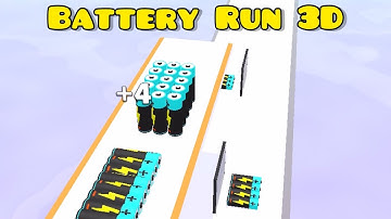 ✅Battery Run 3D. All Levels TOP Gameplay iOS Android Mobile Games Walkthrough New Update Max Level