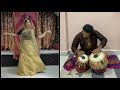 Ghoomar tabla cover  dance by hemant kirkire  shreeya patwardhan
