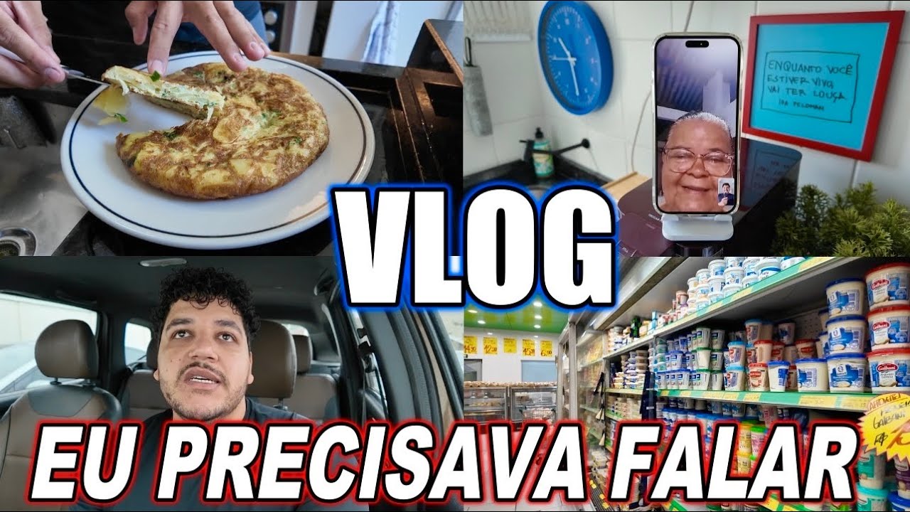 PRECISEI DESABAFAR💔 PORQUE ESTOU ASSIM? + COMO ESTÃO MEUS PAIS?? - FIZ TORTILLA DE BATATA E CEBOLA