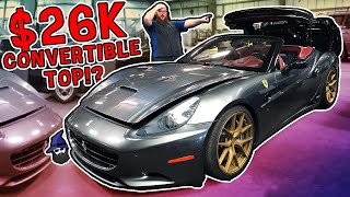 Ferrari California's convertible top COSTS $26K! I fixed it for $5K!