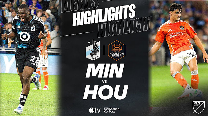 Minnesota United vs. Houston Dynamo FC | Full Match Highlights | Bongokuhle Hlongwane Brace!