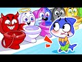 Giant Rainbow Poo Challenge! 🌈💩 Learn Good Habits for Kids | Funny Cartoons & Song