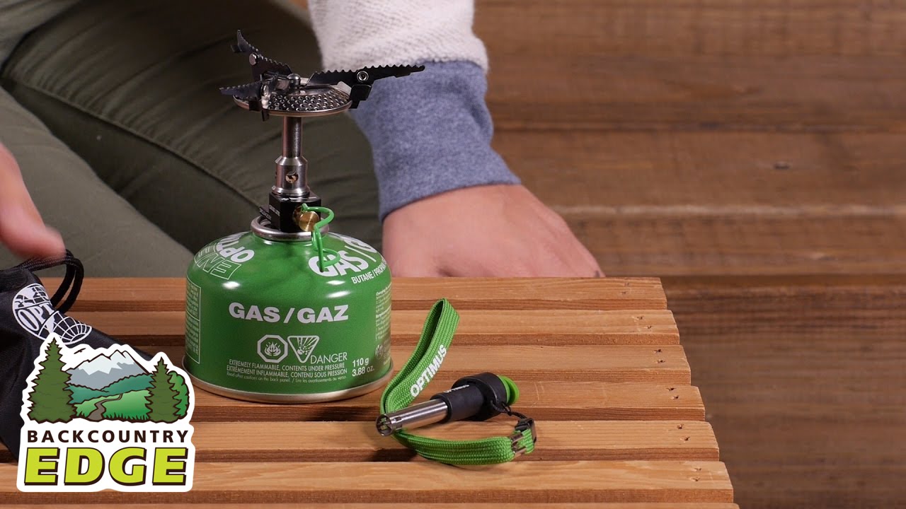 Optimus Crux Lite Piezo Canister Stove - YouTube