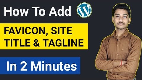 How to add Favicon icon Site Title & Tagline in wordpress Hindi 2021 Astra |SD