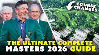 THE MASTERS 2026: New Augusta Changes + The Favourite Everyone’s Picking