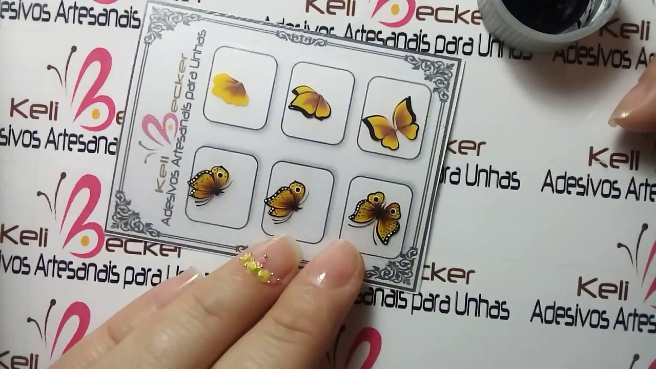 Borboleta carga dupla, passo a passo por Keli Becker.