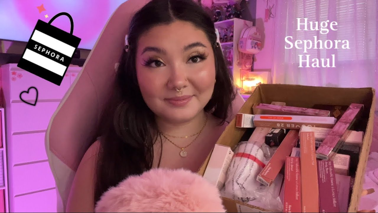 ASMR HUGE SEPHORA HAUL ♡
