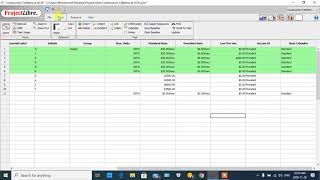 ProjectLibre - Types of Resources and Incorporating Cost