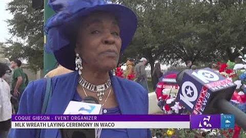 32nd annual MLK Wreath Laying Ceremony in Waco