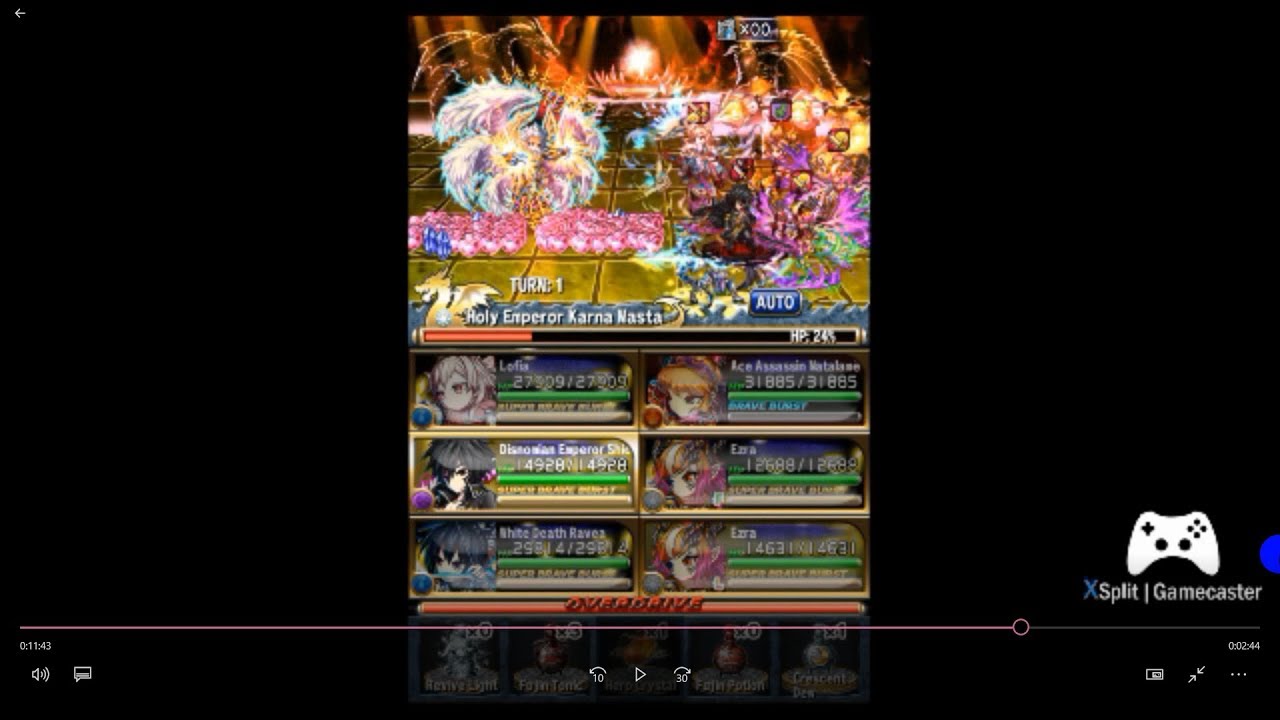 Strategy Zone Brave Frontier Karna Masta 1 Turn Kill (No