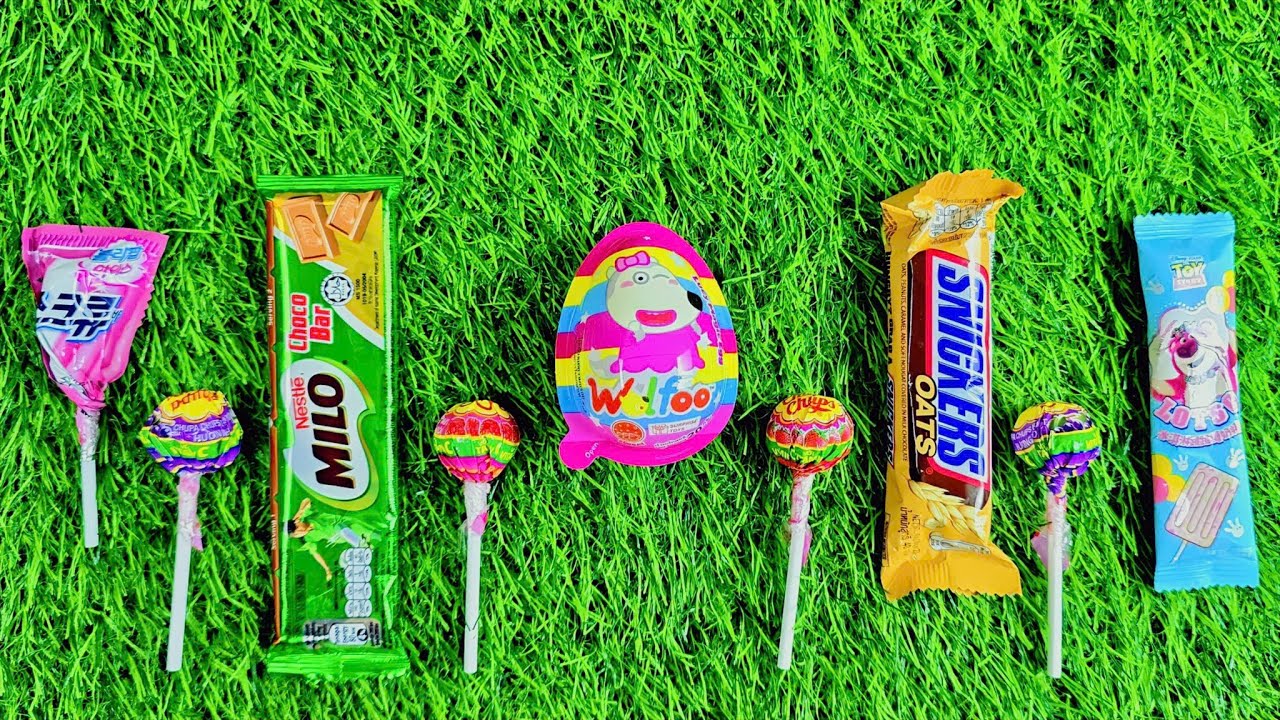 Rainbow Lollipops🍭, Chocolate Candy 🍫 and Fruit Gummy Candy 🍬 Unboxing ...
