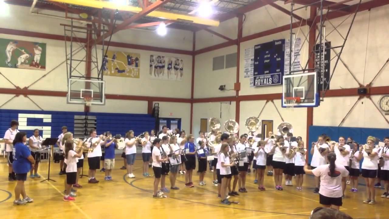 Hey Hey Baby -- Jay High School Royal Pride Band -- Johnathan Palmer