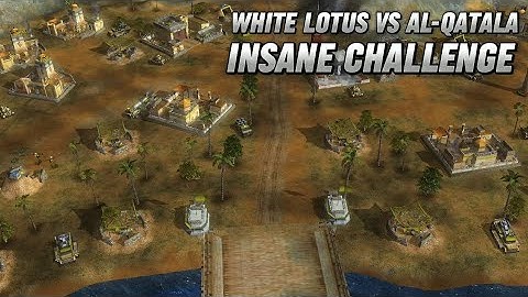 C&C Generals - White Lotus vs Al-Qatala - Insane Challenge