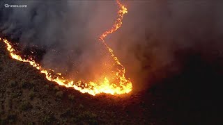 More evacuations ordered as Bush Fire burns in Tonto National Forest