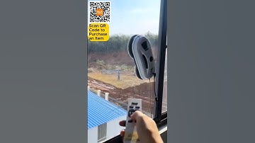 Smart Window Cleaning Robot – No More Manual Cleaning #smartgadget #spotlesshome