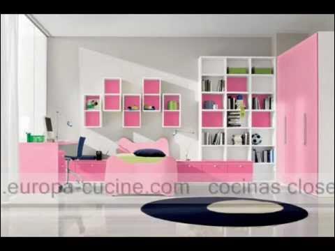 Dormitorio Infantil modular con Armario  Kids room interior design, Kids  bedroom makeover, Kids interior room