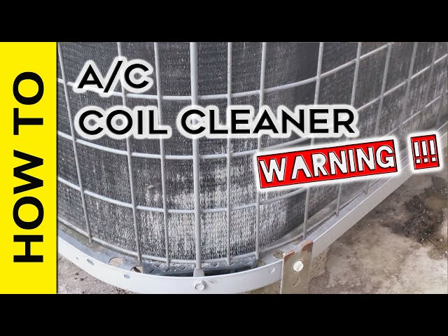 Web AC Coil Cleaner vs A/C Safe Foaming Cleaner 