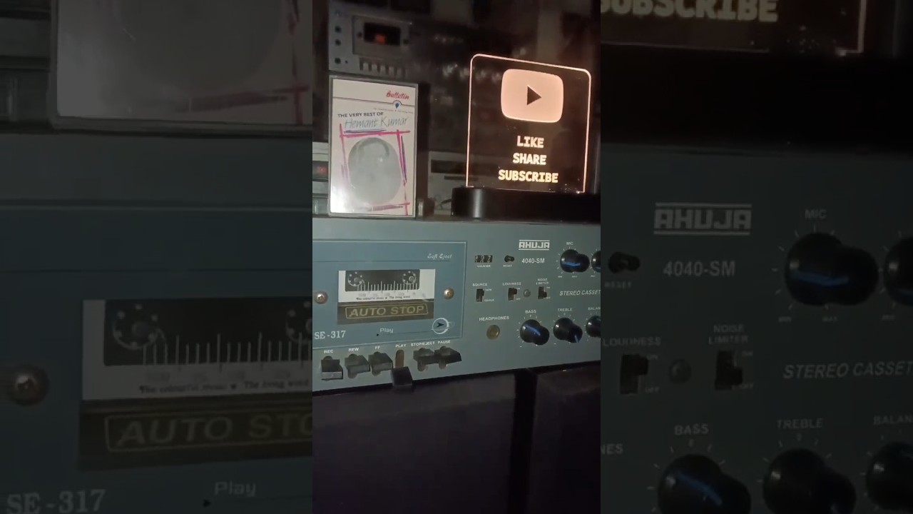 Ahuja 4040sm Stereo Cassette Recorder Amplifier Available ✅ For Sale📱 7742853435 🙏 
