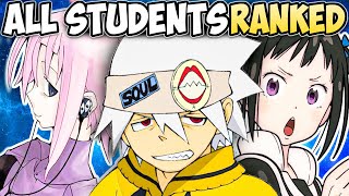 All 34 Students RANKED and EXPLAINED | Soul Eater