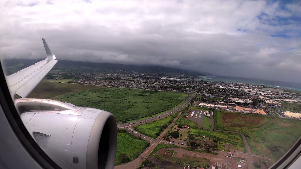 Beautiful Approach & Landing | Kahului Maui Hawaii-OGG | American Airlines | Airbus A321 NEO