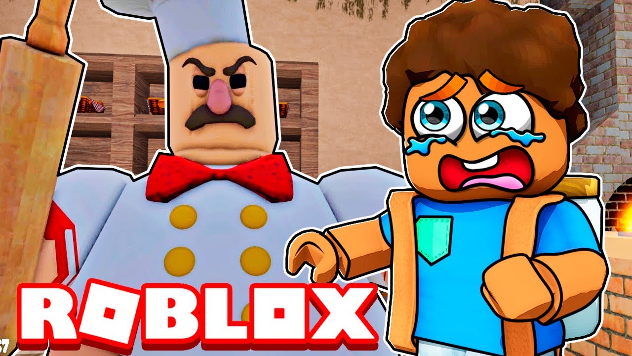 Roblox GARRY'S BAKERY RUN OBBY!