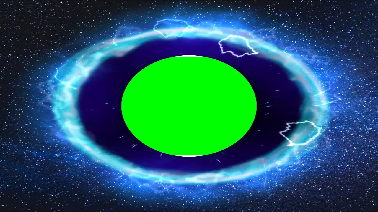 Worm Hole eliptical Frame Motions green screen effects chroma key