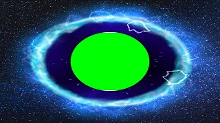 Worm Hole eliptical Frame  Motions green screen effects - chroma key - animations - Effects Video