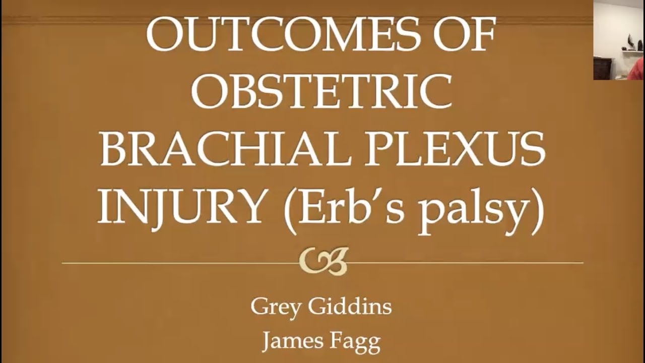 THE OUTCOME OF OBSTETRIC BRACHIAL PLEXUS PALSY (ERB'S PALSY)