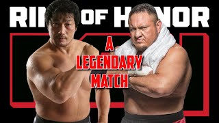 A Legendary Match: Samoa Joe v. Kenta Kobashi