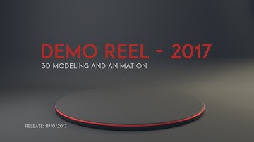 Demo Reel - 2017 :: 3D Modeling and Animation :: Zamir Uddin