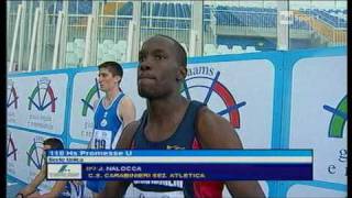 John Mark Nalocca campione italiano promesse