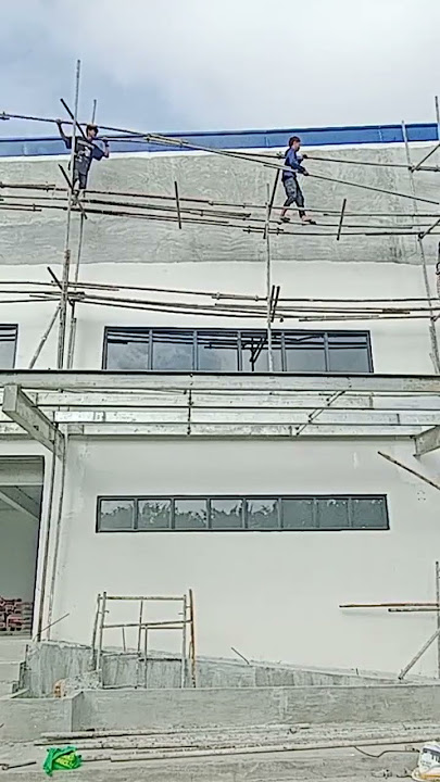 Construction Common Mistake #2 | Not Wearing Harness | No Safety Gears #PPE #scaffolding #scaffolder