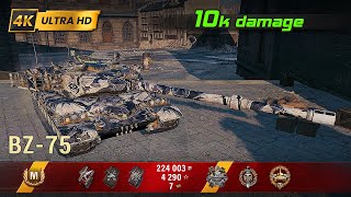 BZ-75 💥 6 Kills / 10k Damage 💥 WoT Replay #252