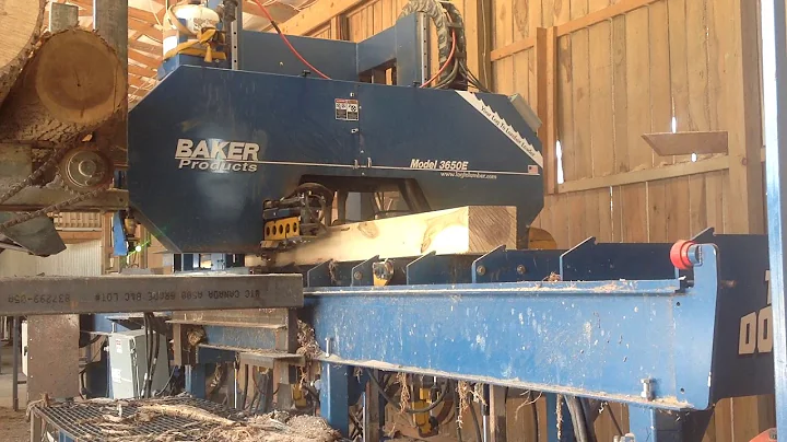 Baker BP Dominator Band Sawmills in action.