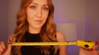 : ASMR Tailor/Taking Measurements RP (fabric measure/sounds, pinning clothes)