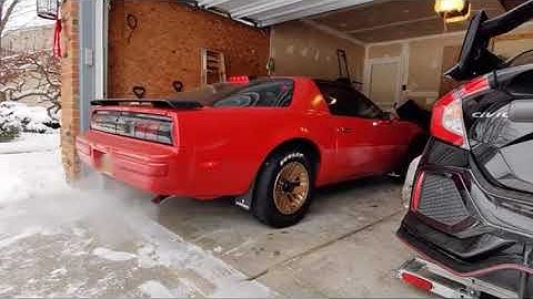 1986 pontiac firebird cold start