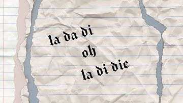 Nessa Barrett - la di die (feat. jxdn) [official lyric video]