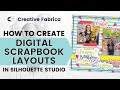 How to Create Digital Scrapbook Pages in Silhouette Studio