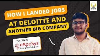 How I landed jobs at Deloitte and another big company | Success Stories