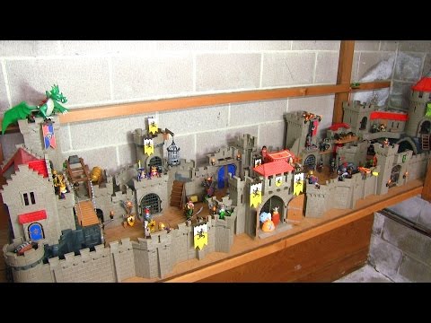 Playmobil Castles one combined build! -